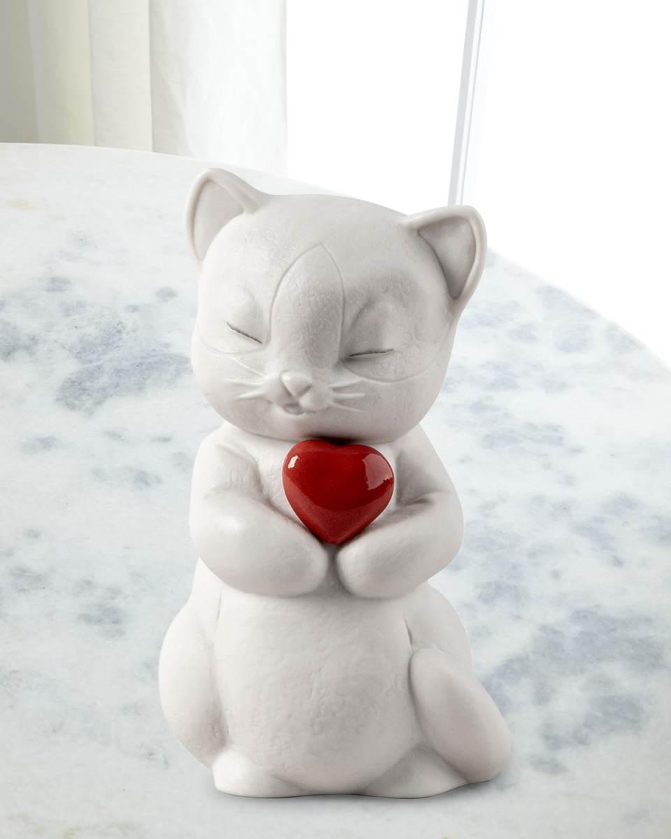 Whiskers - Playful Kitten Figurine